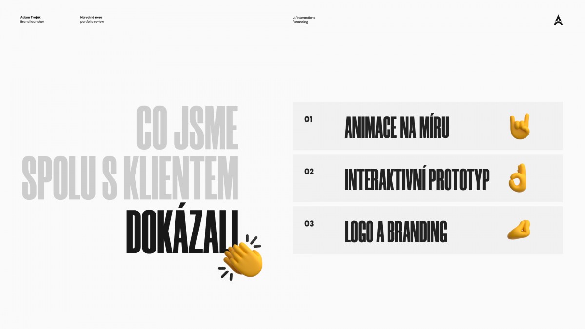 Co jsme s klientem dokázali | Tvary