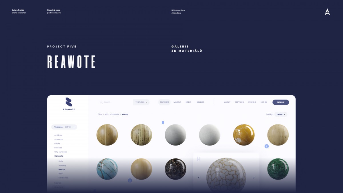 Galerie 3D materiálů | Reawote