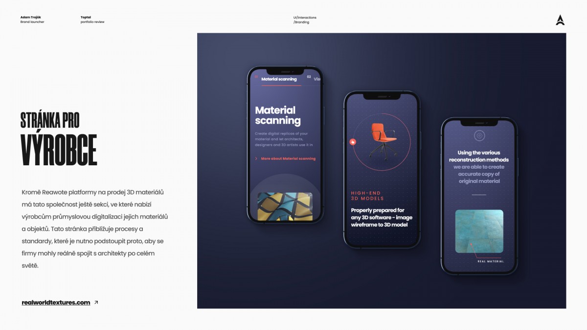 Stránka pro výrobce | Reawote
