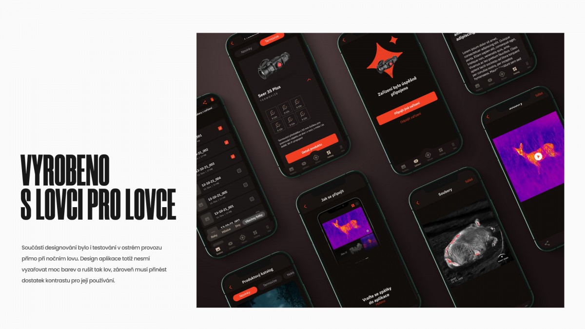 Vyrobeno s lovci pro lovce | Night Pearl App