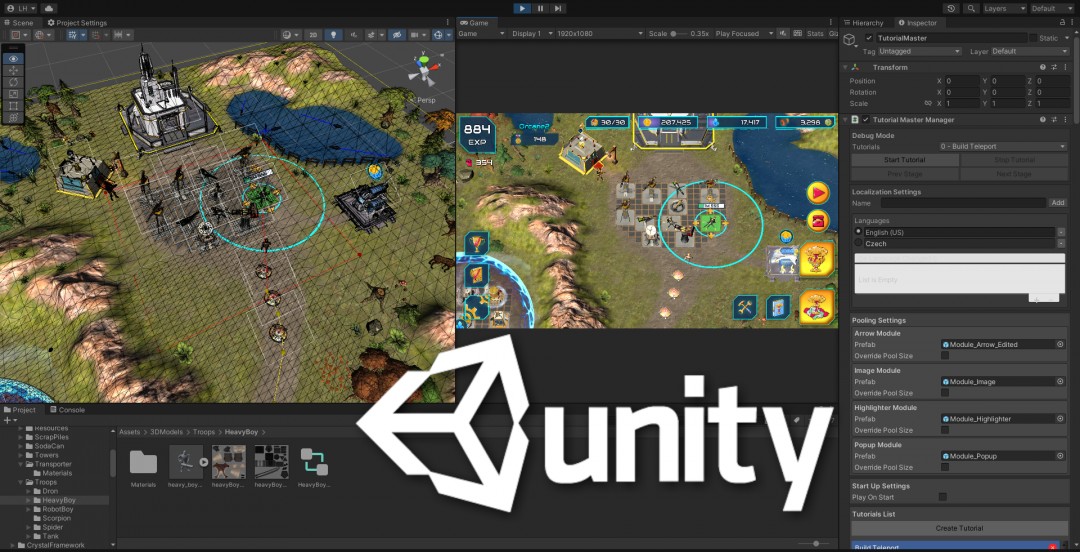 Ukázka vývoje v Unity 3D