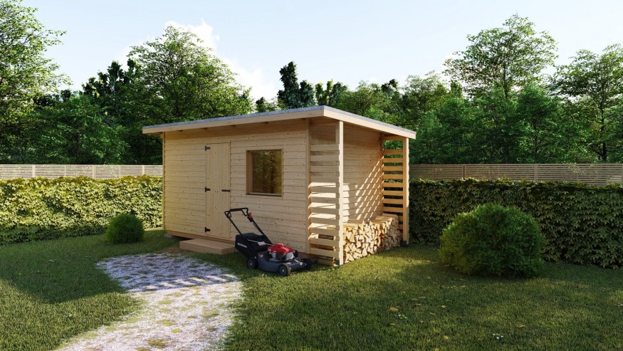 3D vizualizace zahradního domku
