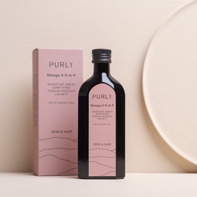 Purly – tvorba obalů, krabiček a etiket na Omega olej
