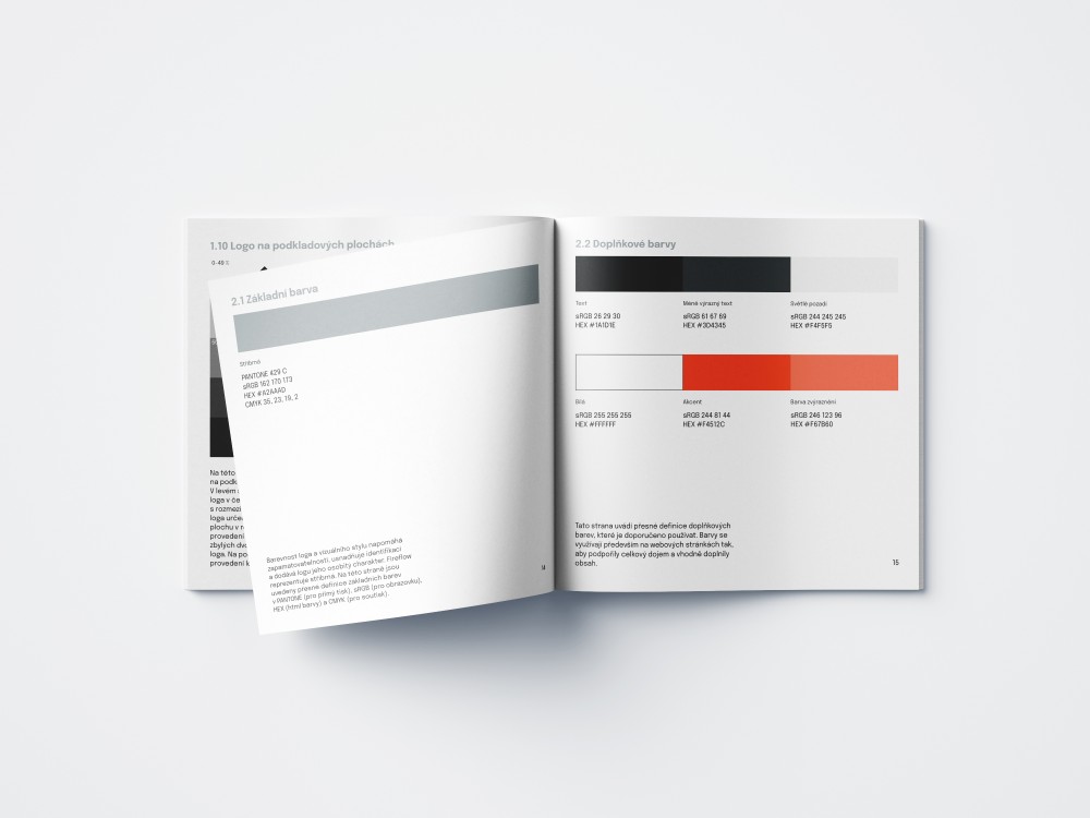 Fireflow – barevná paleta pro webové stránky