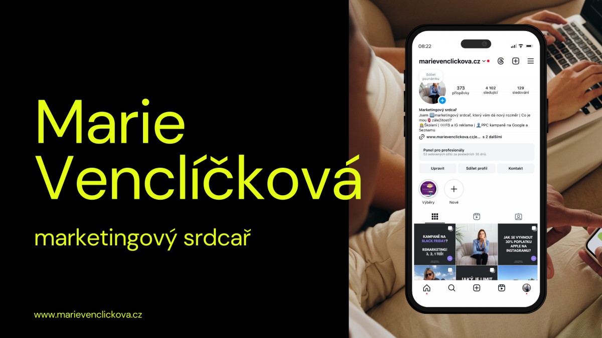 Marie Venclíčková – marketingový srdcař