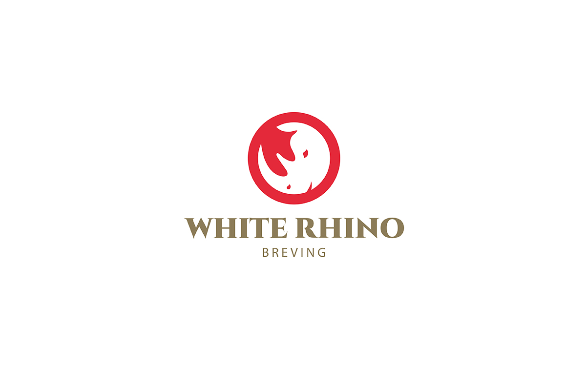 White Rhino Breving | tvorba loga, logotvorba