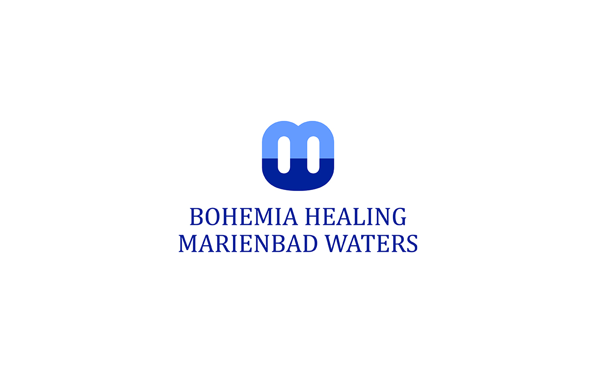 Bohemia Healing Marienbad Waters | tvorba loga, logotvorba