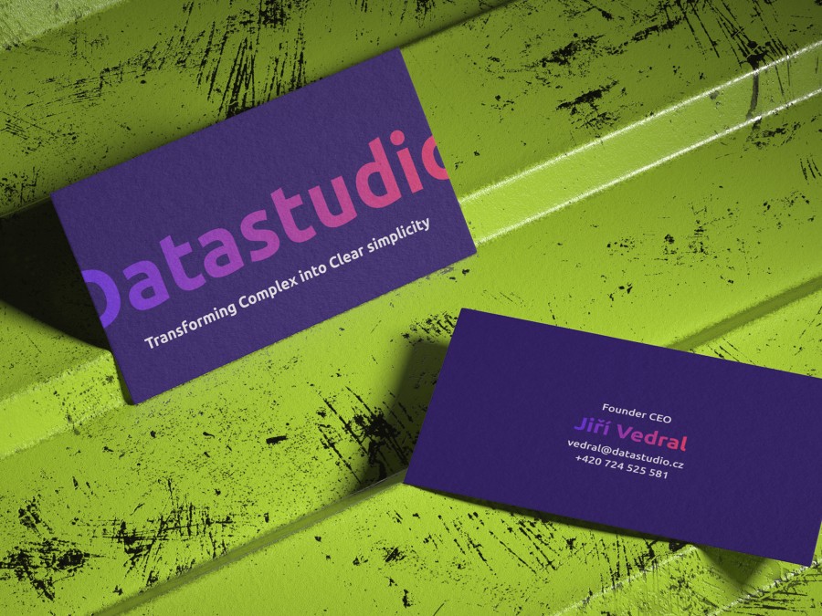 Datastudio.cz – Jasná prezentace analytických služeb pro firmy 1/2