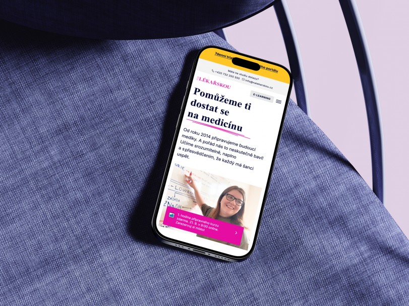 Nalekarskou.cz – Robustní redesign výukové organizace I/IV