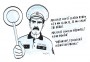 Ilustrace k článku o policistech pro Pravý domácí časopis  (náhled aktuálně zobrazené položky)