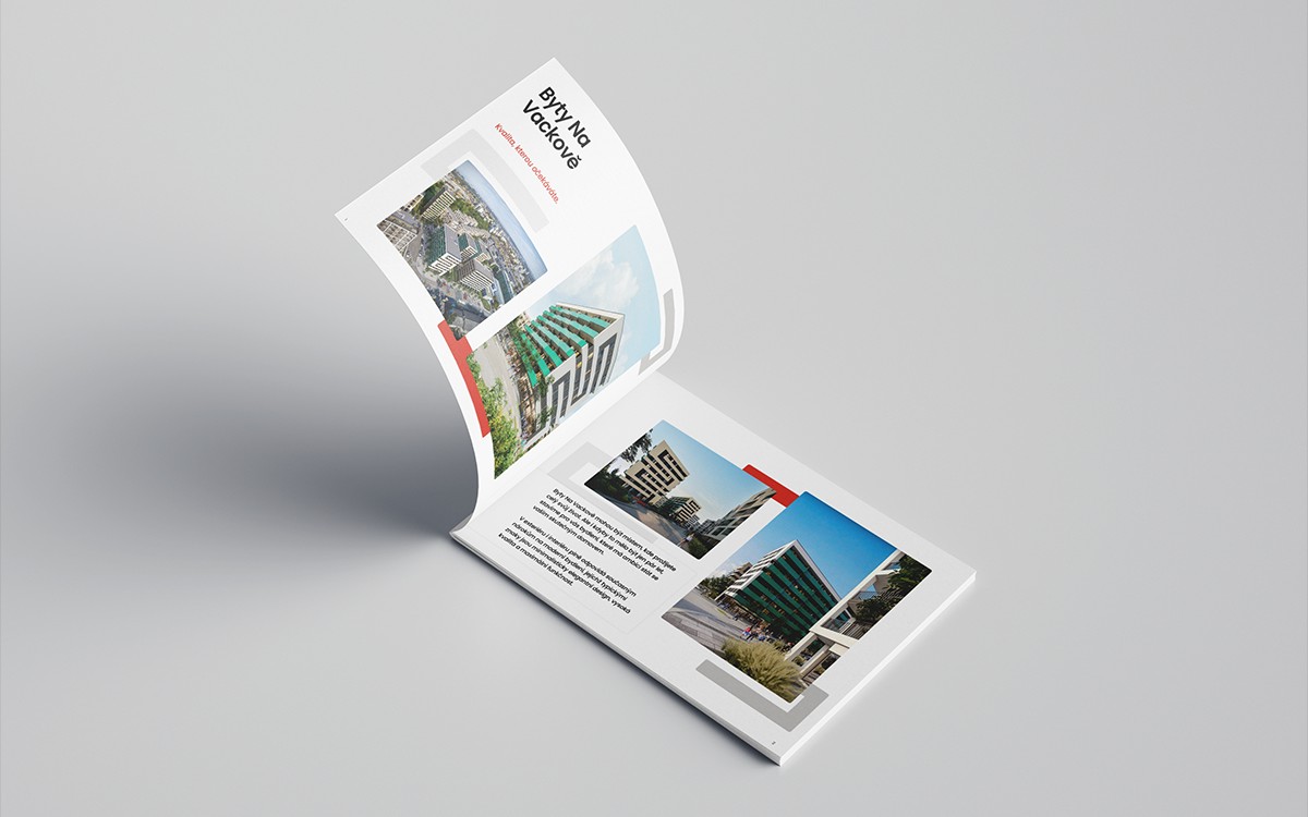 Katalog projektu Byty na Vackově pro Metrostav Development