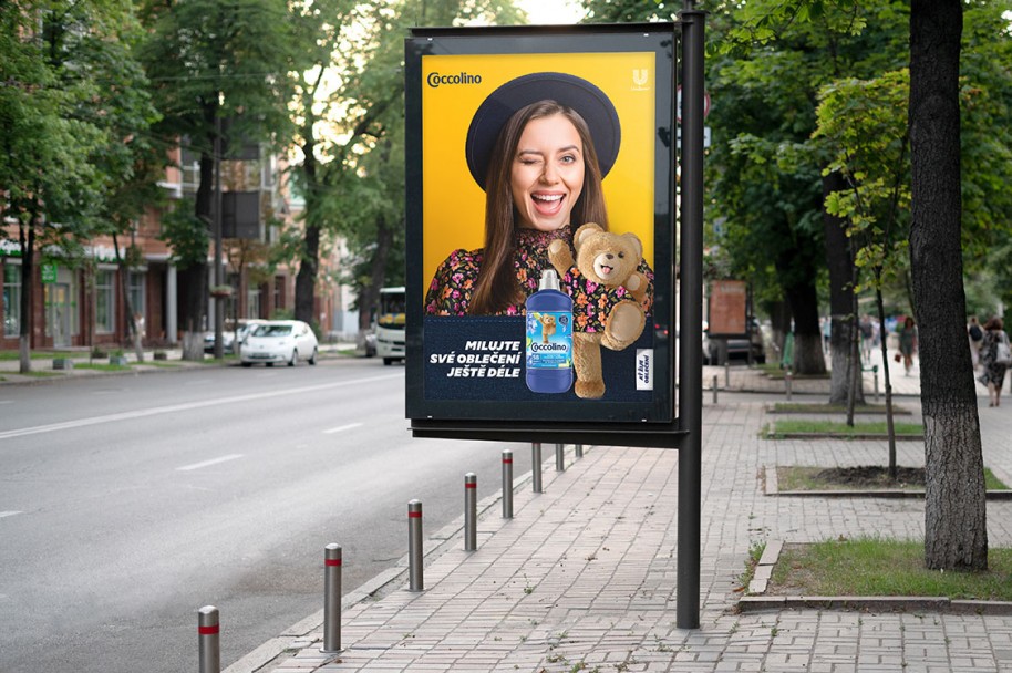 Outdoor reklama Coccolino