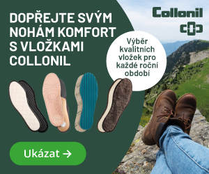 Banner s vložkami do bot Collonil