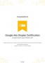 Google Ads Display Certification | Google