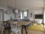 Obývák – vizualizace | design interiéru bytu 4+kk v Brně pro mladou rodinu