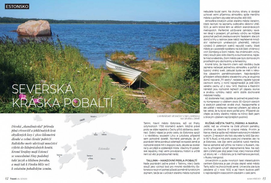 Estonsko – článek pro magazín Travel Life