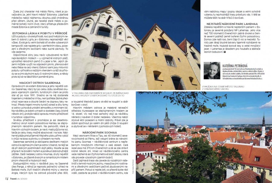 Článek pro magazín Travel Life | Estonsko