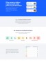 Textace landing page pro Investown