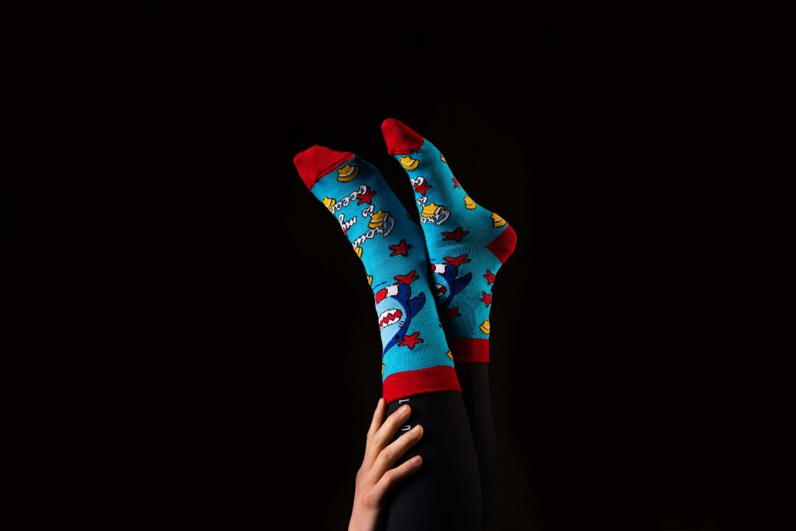Designový návrh ponožek