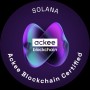 Solana Ackee Blockchain Certified
