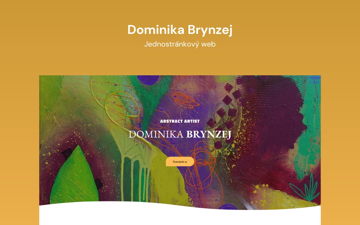 Dominika Brynzej | tvorba webových stránek