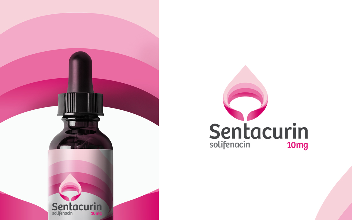 Logo design pro lék Sentacurin