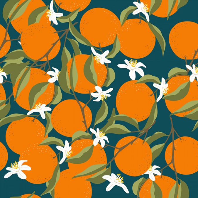 Pomeranče | vzory a patterny