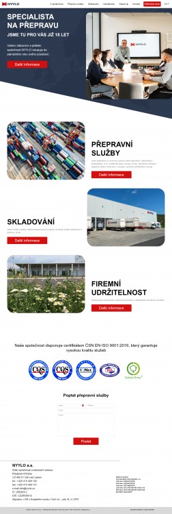 Nyylo.cz - tvorba webu