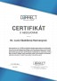 Certifikát o absolvování kurzu Stylistika českého jazyka | Correct
