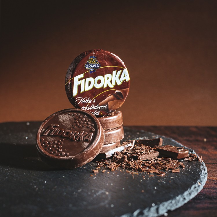 Produktová fotografie čokolády