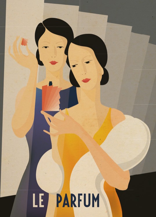 Art Deco plakát | LE PARFUM