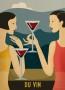 DU VIN | art Deco plakát
