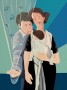 Máma s miminkem | vektorová ilustrace