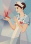 Zdravotní sestra | vektorová ilustrace