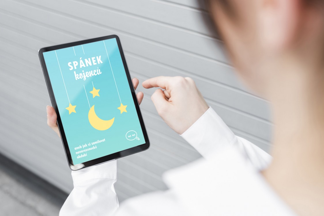 Grafika e-booku Spánek kojenců
