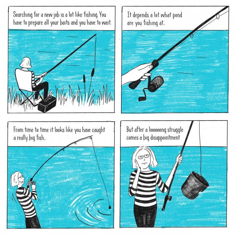 Komiks Job-Fishing