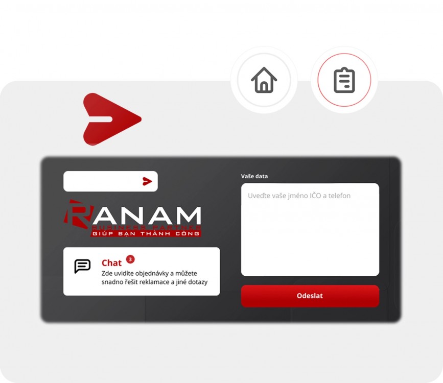 Ranam | mobilní aplikace