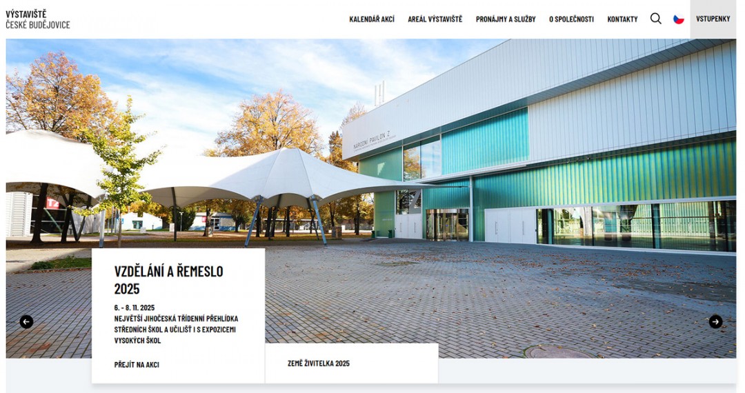 Výstaviště České Budějovice – správa PPC reklam za účelem zvýšení pronájmu Pavilonu Z.