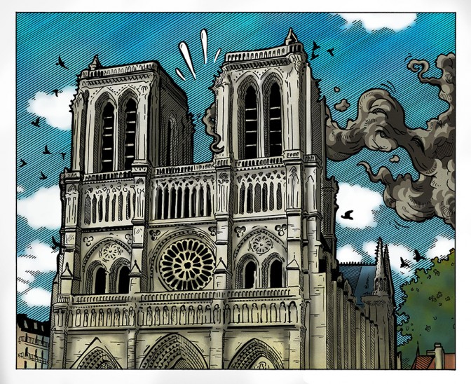 Notre Dame | barevný komiks