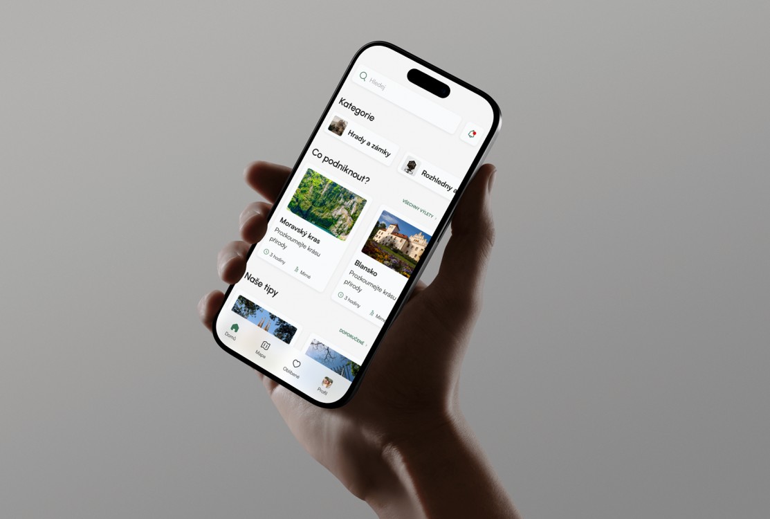 CoPodniknout – cestovatelská appka s personalizovanými tipy na výlety