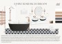 Luxusní velká koupelna – sample board