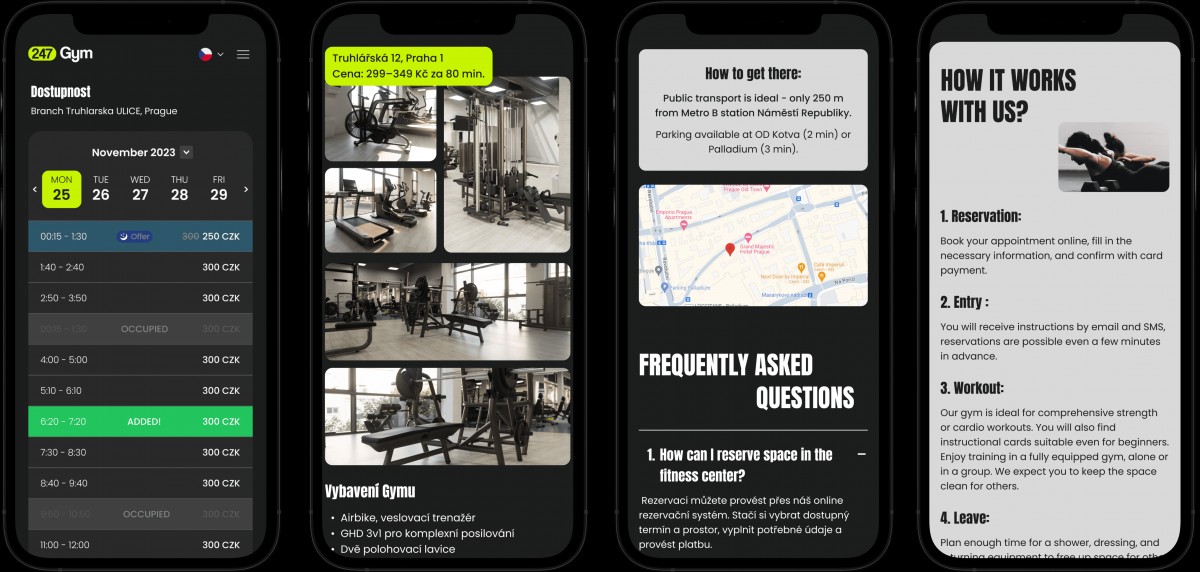 247GYM aplikace