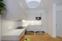 Kuchyňská linka | interiérový design elegantního bytu, Londýnská