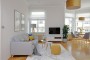 Obývací pokoj a jídelna | interiérový design prvorepublikového bytu, Valentinská