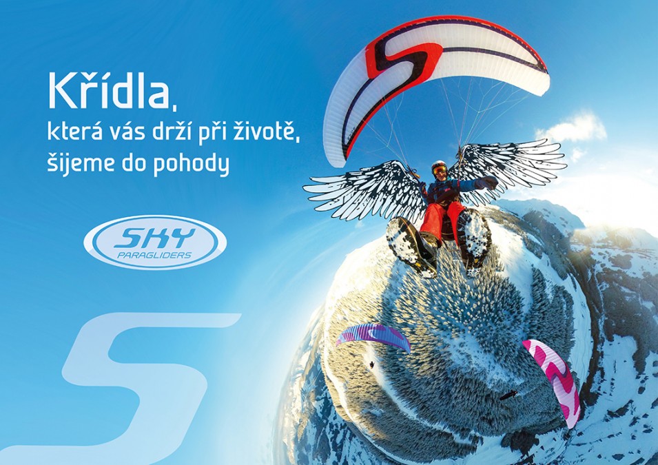 Banner pro Sky paragliders