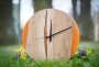 Dřevěné hodiny | prostorová tvorba