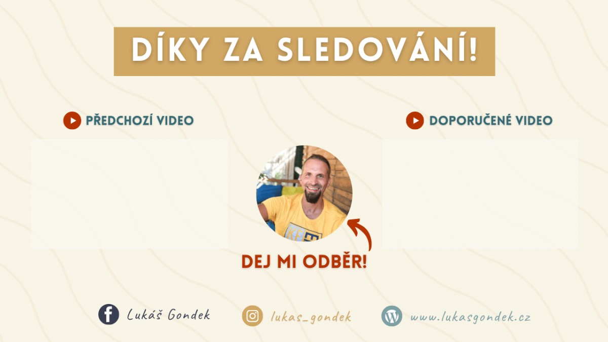 Grafika do videa Lukáše Gondeka