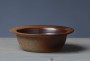 Hluboký keramický talíř | autorská keramika Temmoku