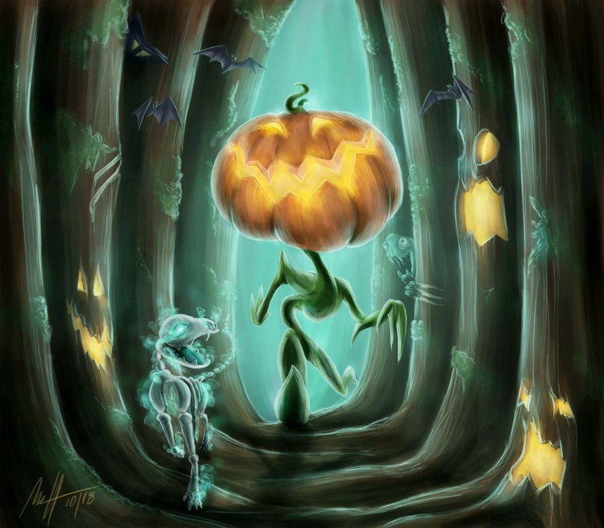 Haloween | fantasy ilustrace