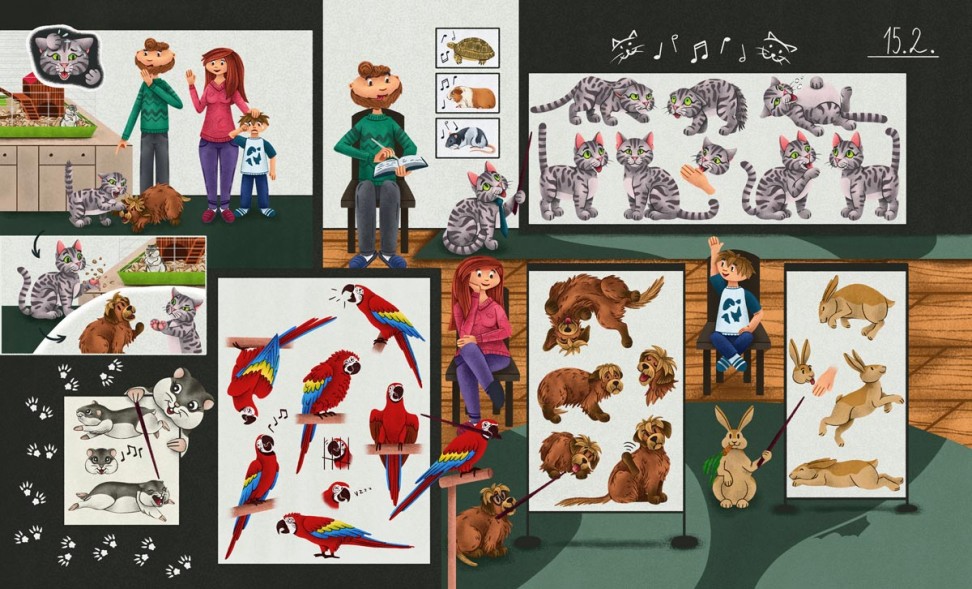 Kniha Máme doma mazlíčka - řeč těla